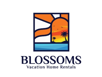 Blossoms  logo design by nehel