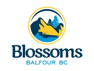 Blossoms  logo design by cikiyunn
