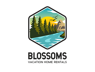 Blossoms  logo design by Optimus