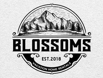 Blossoms  logo design by Optimus