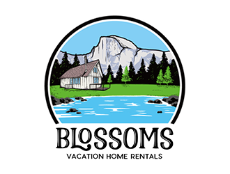 Blossoms  logo design by Optimus