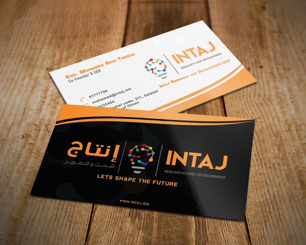 Intaj Research and Development logo design by MastersDesigns