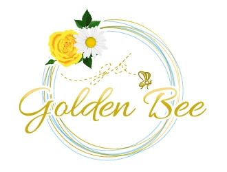 Golden Bee logo design by litera