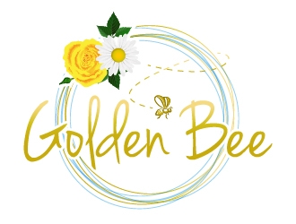 Golden Bee logo design by litera