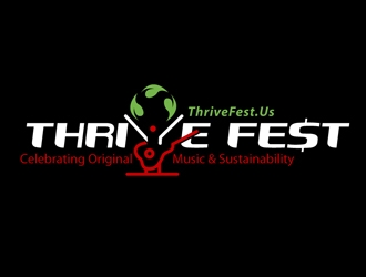 Thrive Fest logo design by DreamLogoDesign