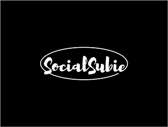 SocialSubie logo design by hole