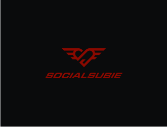 SocialSubie logo design by cecentilan