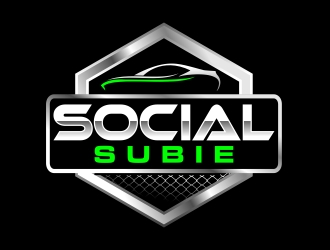 SocialSubie logo design by xteel