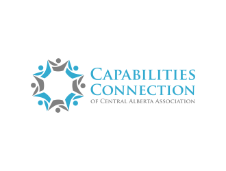 Capabilities Connection of Central Alberta Association logo design by deddy