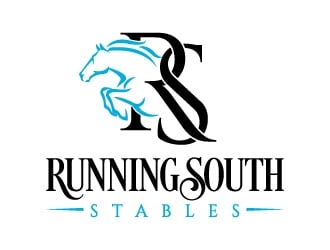 RS/Running South Stables logo design by jaize