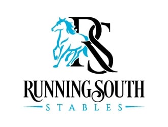 RS/Running South Stables logo design by jaize