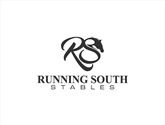 RS/Running South Stables logo design by hole
