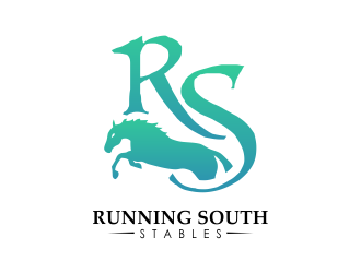 RS/Running South Stables logo design by done