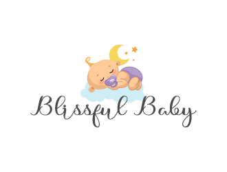 Blissful Baby logo design by pencilhand