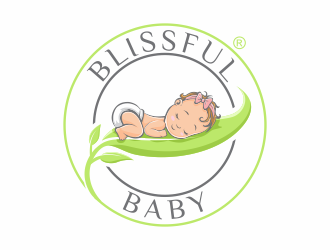 Blissful Baby logo design by agus