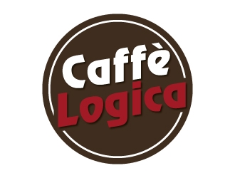 Caffè Logica logo design by alxmihalcea
