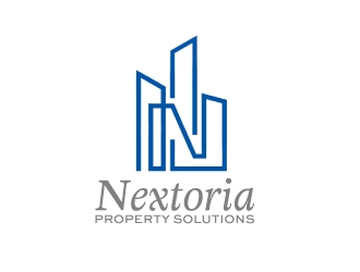 Nextoria logo design by nehel