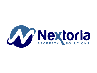 Nextoria logo design by AisRafa