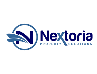 Nextoria logo design by AisRafa