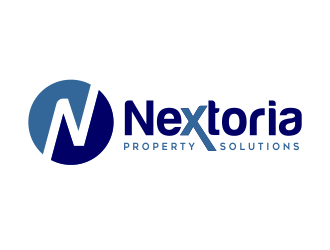Nextoria logo design by AisRafa