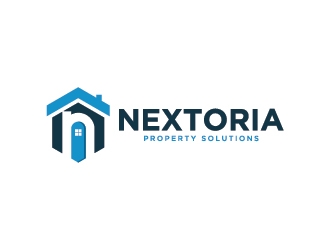 Nextoria logo design by Fear