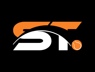 Sunset tennis  logo design by rykos