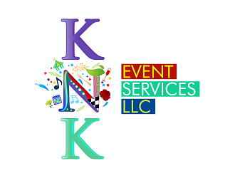 K N K Event Services LLC` logo design by Republik