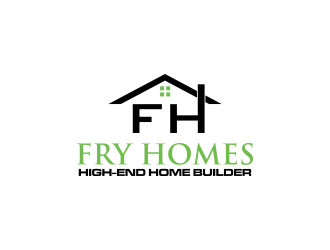 Fry Homes logo design by qqdesigns