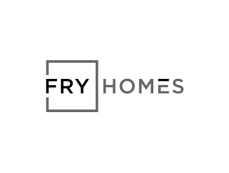 Fry Homes logo design by asyqh