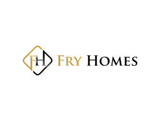 Fry Homes logo design by deddy
