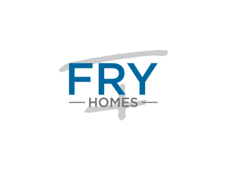 Fry Homes logo design by rief