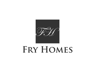 Fry Homes logo design by alby