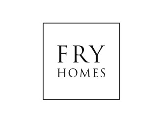 Fry Homes logo design by Franky.