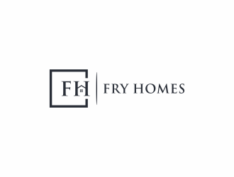 Fry Homes logo design by ammad