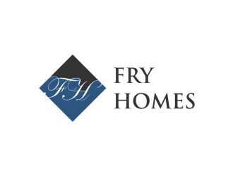 Fry Homes logo design by yeve