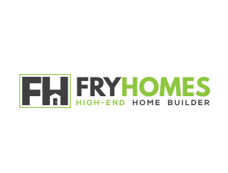 Fry Homes logo design by AdenDesign