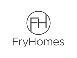 Fry Homes logo design by lexipej