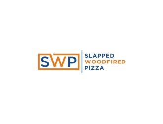Slapped Woodfired Pizza logo design by bricton