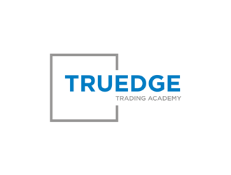 TruEdge Trading Academy logo design by EkoBooM