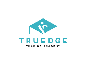 TruEdge Trading Academy logo design by EkoBooM