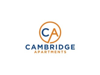 Cambridge Apartments logo design by bricton