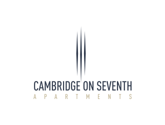 Cambridge Apartments logo design by Greenlight