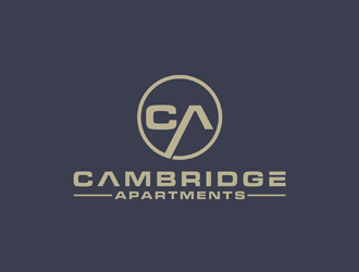 Cambridge Apartments logo design by johana