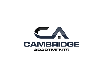 Cambridge Apartments logo design by EkoBooM