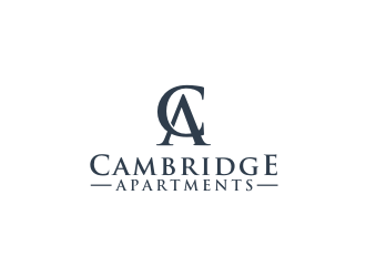 Cambridge Apartments logo design by dhe27