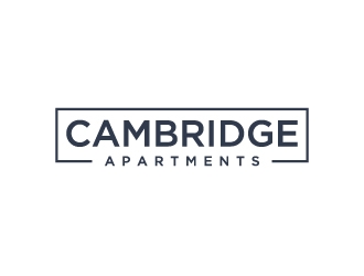Cambridge Apartments logo design by labo