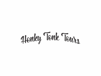 Honky Tonk Tours  logo design by hopee