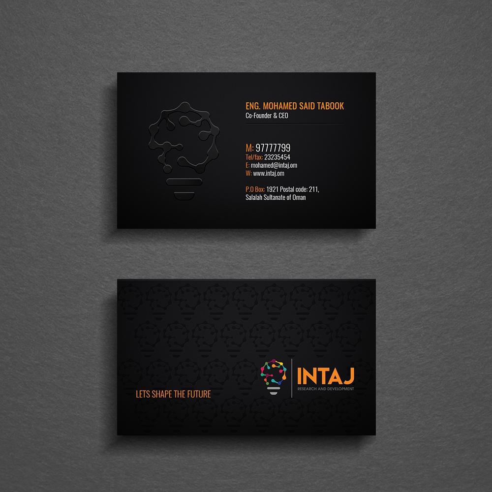 Intaj Research and Development logo design by DreamLogoDesign