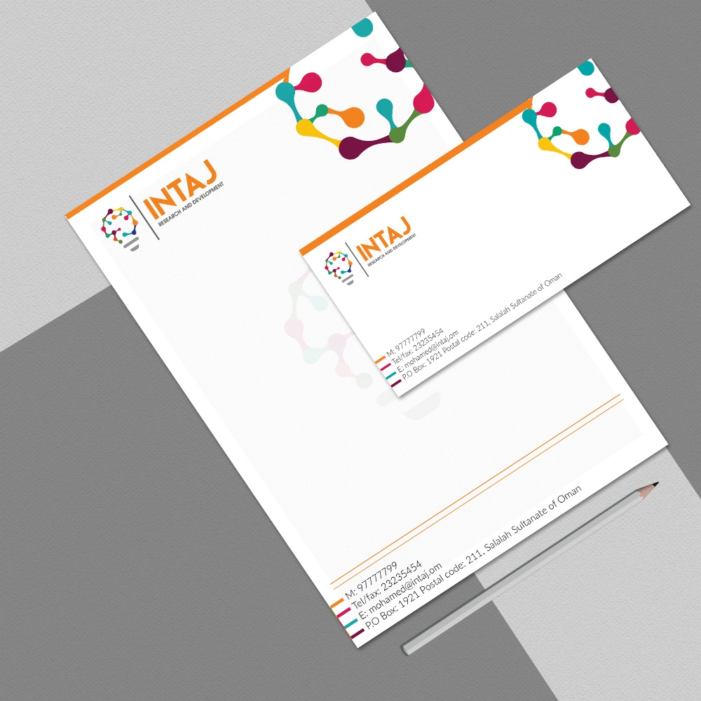 Intaj Research and Development logo design by DreamLogoDesign