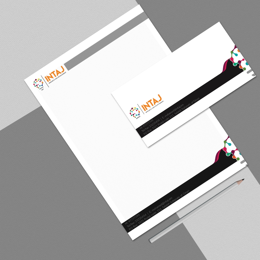 Intaj Research and Development logo design by DreamLogoDesign